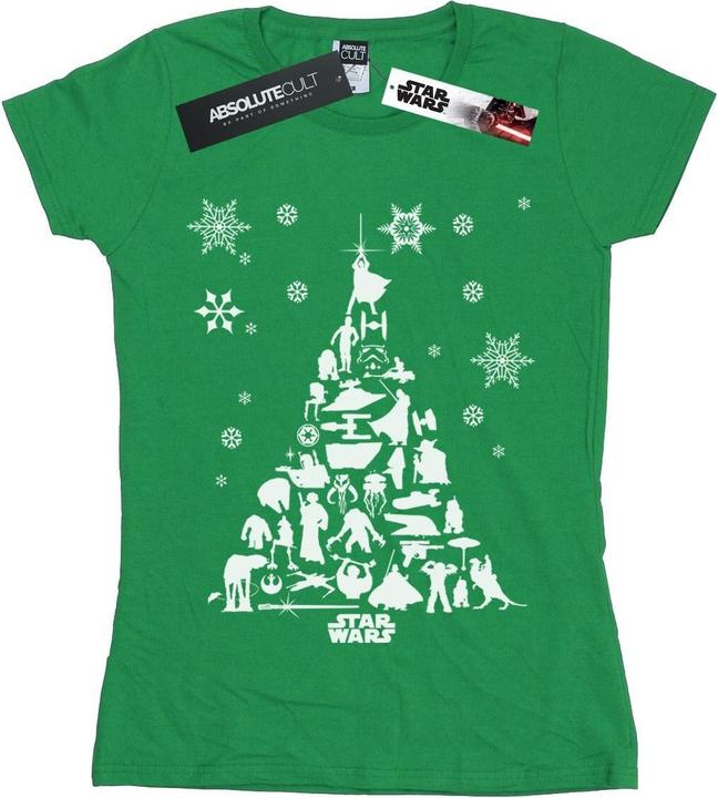 Star Wars Christmas Tree TShirt (XL)