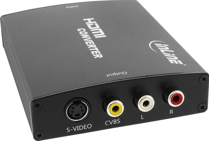 Produktbild InLine HDMI zu Composite und S-Video (Digital -> Analog)