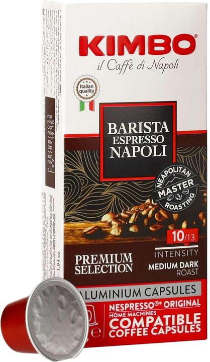 Actual product image Kimbo Barista Espresso Napoli (10 x Port.)