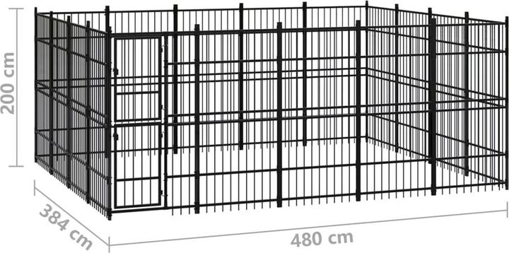 Actual product image VidaXL Sancho (Dog kennel)
