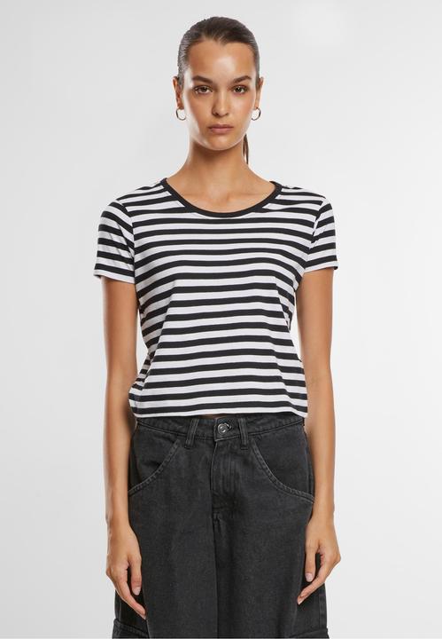 Image du produit Urban Classics Tee short à rayures pour femmes - 142651 (4XL)