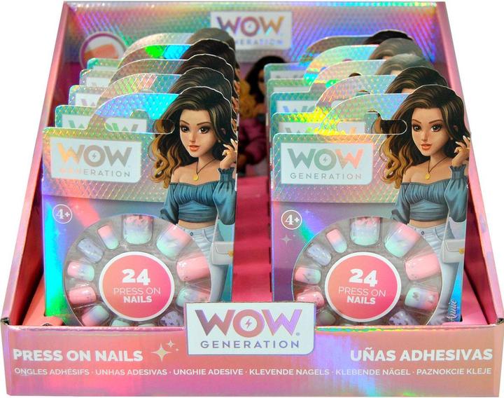 Actual product image Kids Licensing Wow Generation Nail Stickers (Artificial nails, Multicolor)