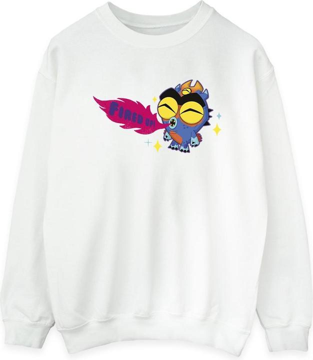 Disney Big Hero 6 Baymax Fred Fired Up Sweatshirt (L)