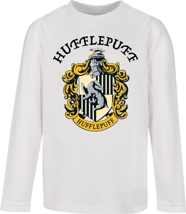 Immagine prodotto Absolute Cult Harry Potter per bambini - Maglia a maniche lunghe con stemma Hufflepuff - 124593 (146, 152)