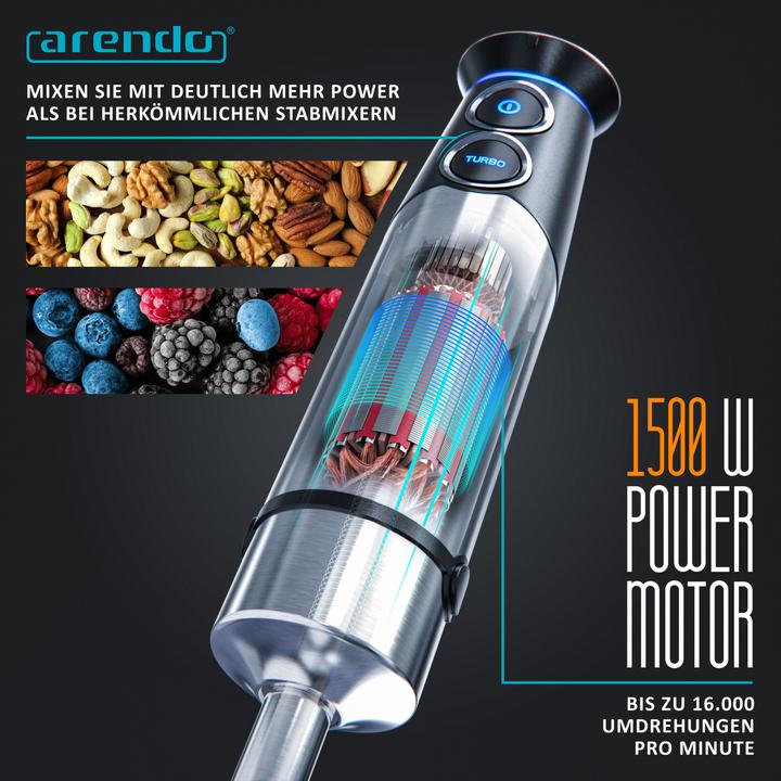Actual product image Arendo Hand blender