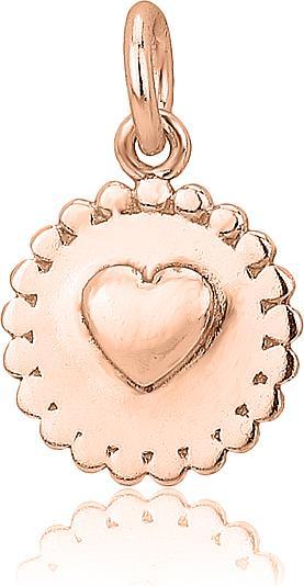 Leyda Anhänger Herz (vergoldet 750 / 18 K Gold, Silber 925)