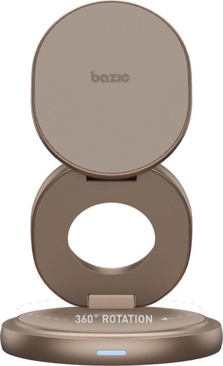 Immagine prodotto Energea Wireless Charger Bazic Gomag Gyre Foldable 3in1 15W Fast Charging gold (15 W)