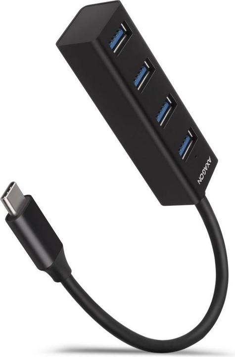 Produktbild Axagon HUE-M1C Superspeed USB-C Mini Hub, 4x USB 3.0 (USB-C, 4 Ports)