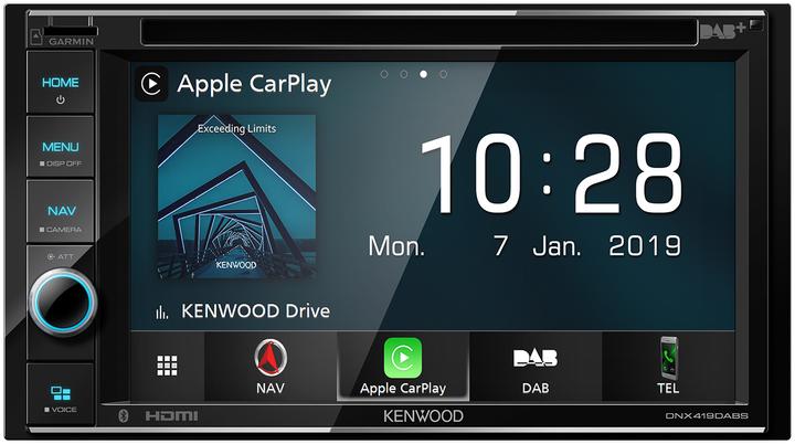 Actual product image Kenwood DNX-419DABS (Apple Carplay)