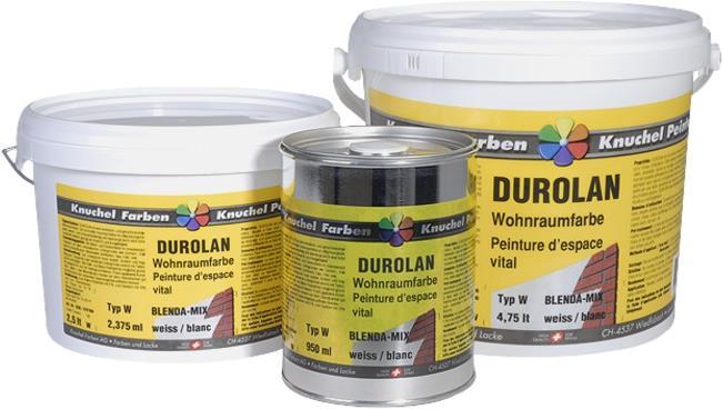 Knuchel Durolan Living Room Paint Mixed White (White, 1 l)