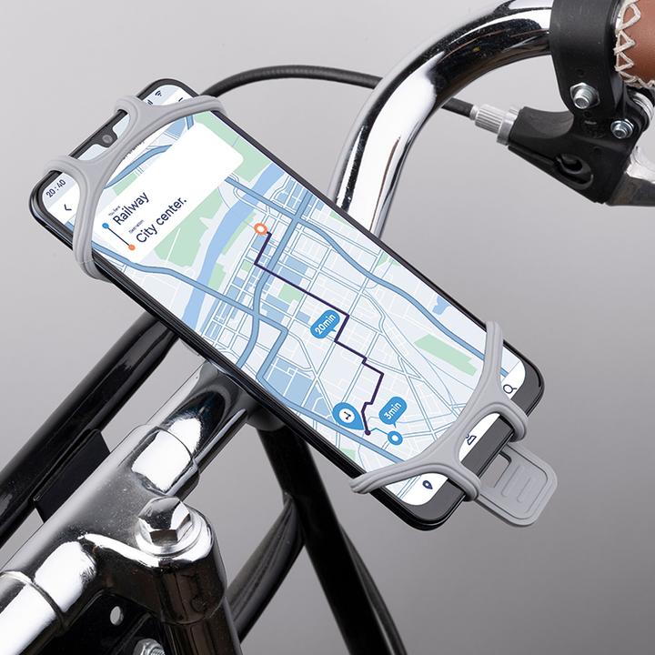 Image du produit Dunlop Support de téléphone portable pour vélo 10-15 cm (boule)