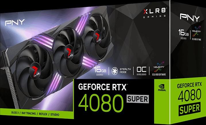 Produktbild PNY RTX 4080 Super XLR8 OC (16 GB)