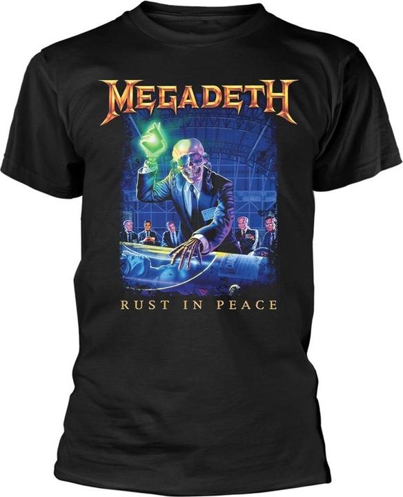 Produktbild Megadeth Rust In Peace T-Shirt, multicoloured, L (L)
