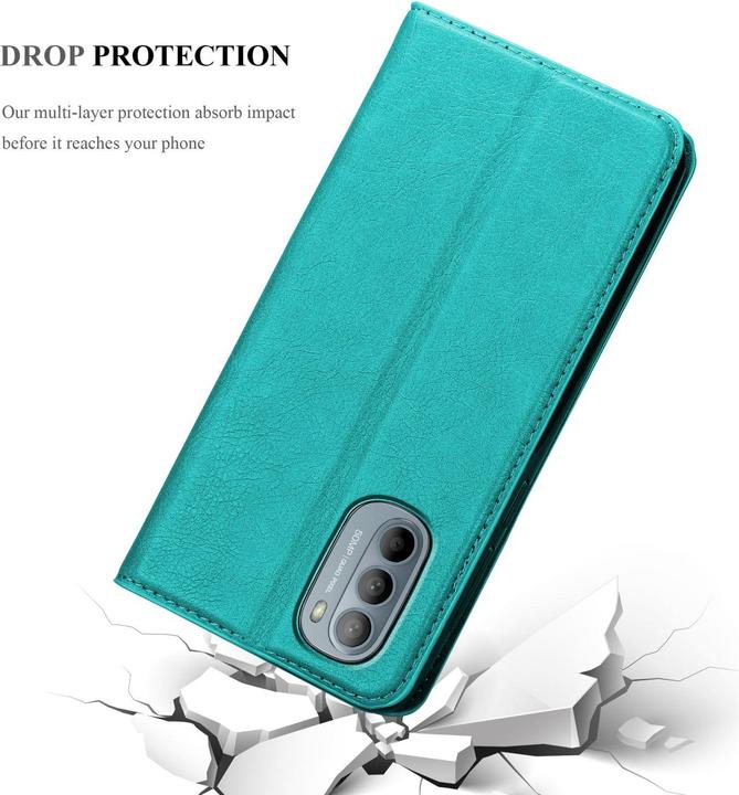 Actual product image Cadorabo Book Invis. Magnet sleeve (Motorola Moto G31, Motorola Moto G41)
