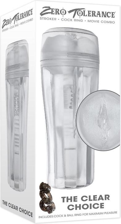 Produktbild Zero Tolerance The Clear Choice Masturbator Clear 20 cm