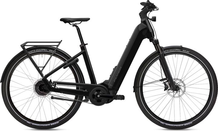 Image du produit Flyer E-Bike Upstreet 5.40 Panasonic GX Force Pro FIT 75Nm/630Wh/36V 28 pouces noir perle brillant M (48 cm)