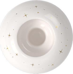 Productafbeelding Like. by Villeroy & Boch Kaarshouder Donut Winter Glow (9 x 9 x 5,5 cm)