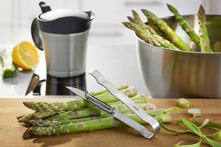 Produktbild GEFU Spargel- und Möhrenschäler IVORY