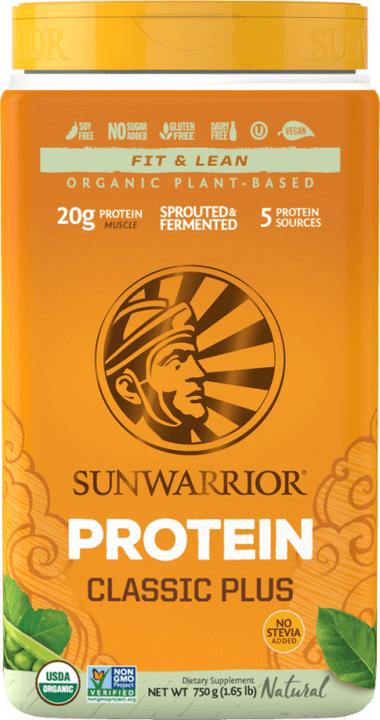 Produktbild Sunwarrior Protein Classic Plus Bio (Schokolade, Natural, 1 Stk., 750 g)
