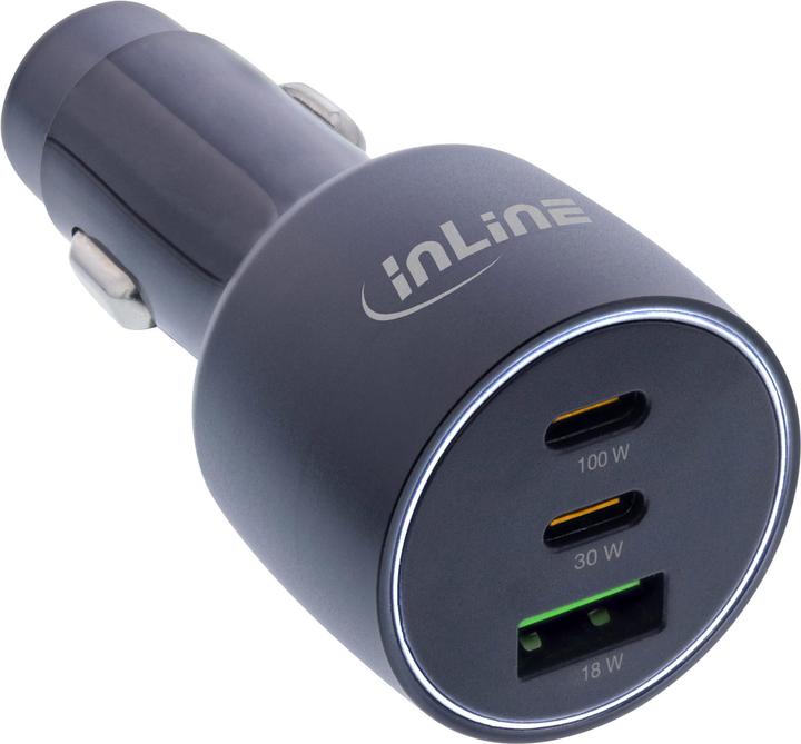 InLine USB KFZ Stromadapter Power Delivery