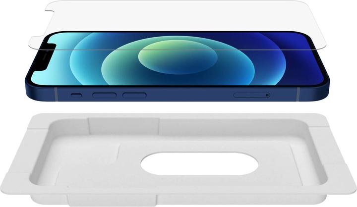 Actual product image Belkin ScreenForce TemperedGlass antimikrobiell (1 Piece, Apple iPhone 12 Pro, Apple iPhone 12)