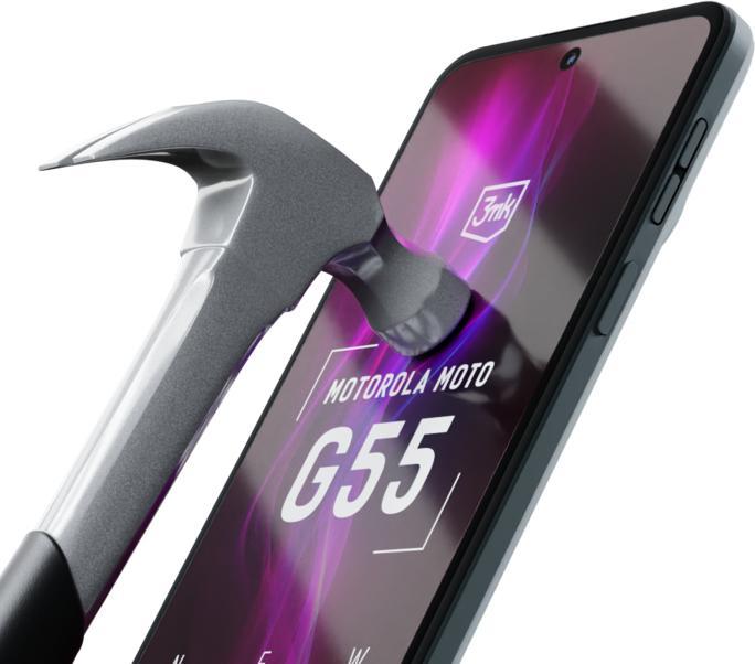 Produktbild 3MK FlexibleGlass pro Motorola Moto G55 5G (5903108610315) (1 Stück, Motorola Moto C)