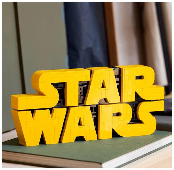 Actual product image LEGO Star Wars™ logo made from bricks (75407, LEGO Star Wars)