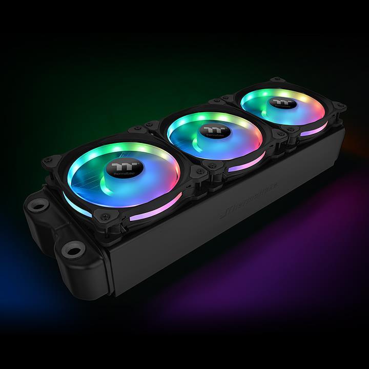 Actual product image Thermaltake Riing Duo 14 RGB LED Fan - 140mm Set of 3 (140 mm, 3 x)