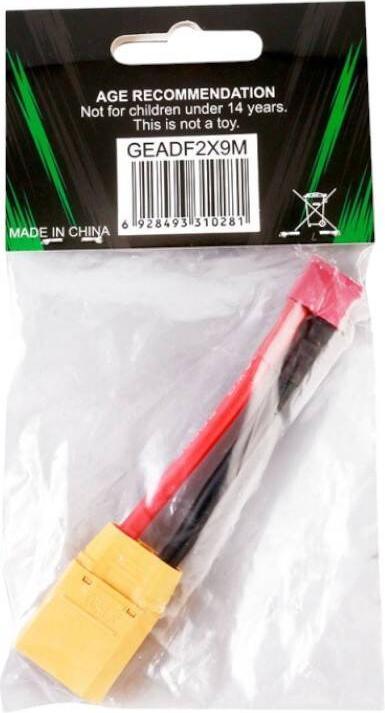 Immagine prodotto Gens Ace Adattatore Deans da T a XT90 maschio, AWG12 60 mm
