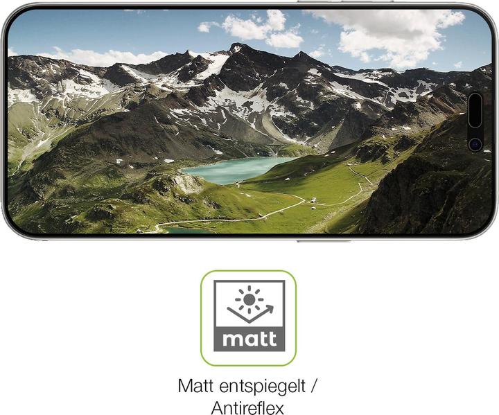 Actual product image Dipos Full Cover Screen Protector Matte (1 Piece, Apple iPhone 16 Plus)