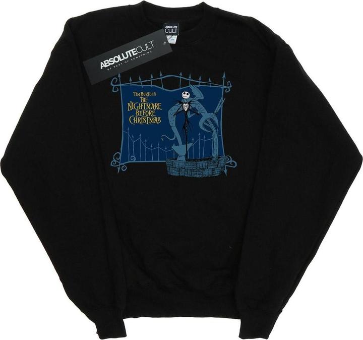 Disney Nightmare Before Christmas Jack And The Well Sweatshirt (S)