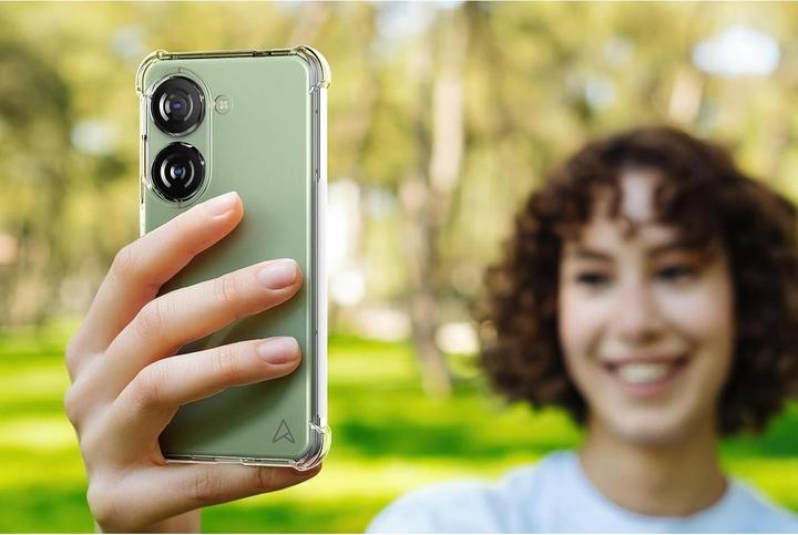 Productafbeelding Screenguard Asus Zenfone 10 Hoesje Kristal Zachte Airbag Bumper (Asus Zenfone 10)