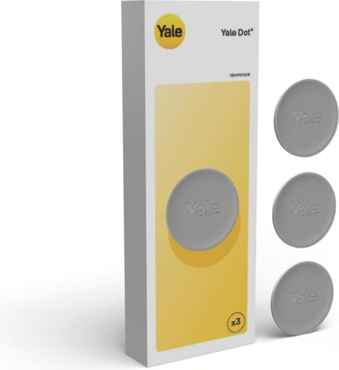 Produktbild Yale Dot 3er-Pack silber (Smartphone)