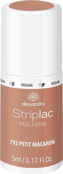 Alessandro Striplac Peel or Soak - Petit Macaron (Petit Macaron, Gel-Effekt Nagellack)