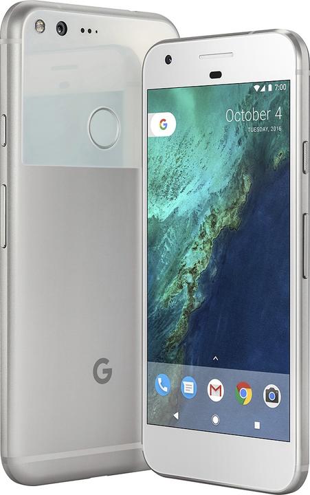 Google Pixel (32 Go, Très argenté, 5", SIM simple, 12 Mpx, 4G)
