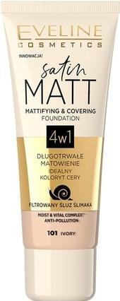Eveline EVELINE Satin Matt Foundation matujący podkład do twarzy 103 Natural 30ml