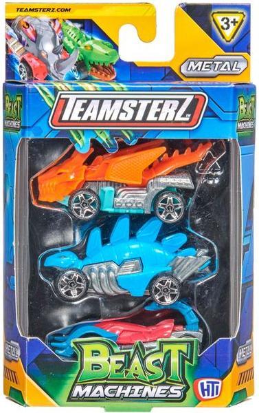 Teamsterz TZ Beast Machine die cast 3-pack, 7,5 cm, ast 6