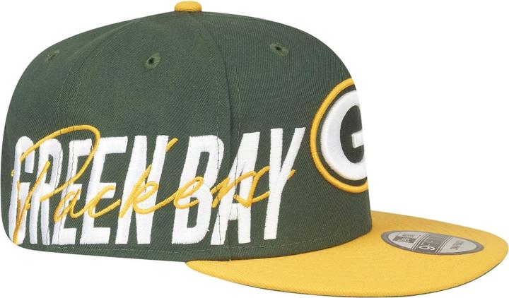 Actual product image New Era 9Fifty Sidefont Green Bay Packers