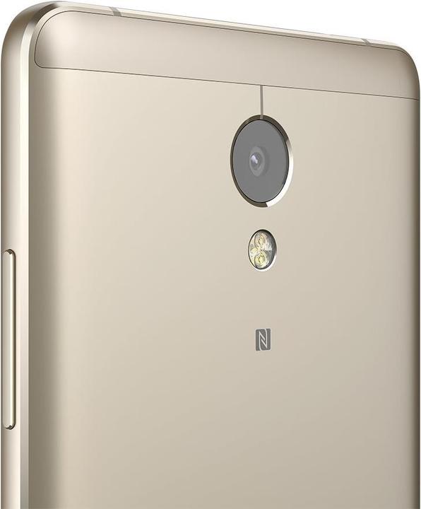 Produktbild Lenovo P2 (32 GB, Champagne Gold, 5.50", Hybrid Dual SIM, 13 Mpx, 4G)