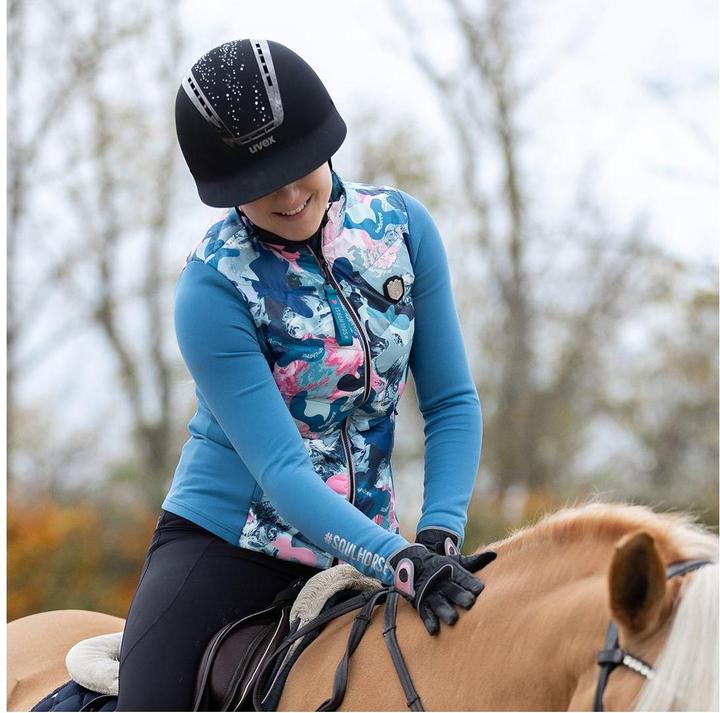 Actual product image Soulhorse Crazy Connection quilted mix jacket (XL)