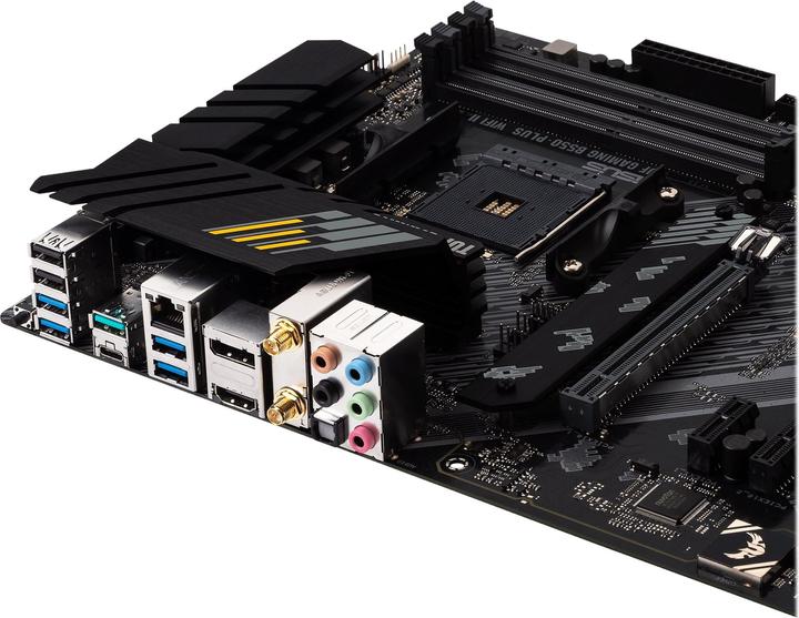 Actual product image ASUS TUF GAMING B550-PLUS WIFI II (AM4, AMD B550, ATX)