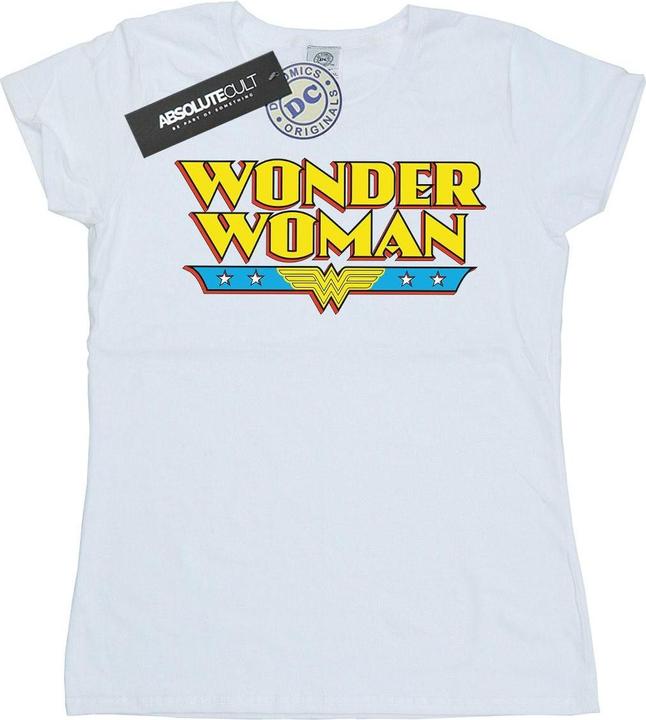 Wonder Woman Text Logo TShirt (M)