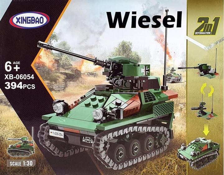 Actual product image Blue Brixx Military vehicle Wiesel 1 - 06054