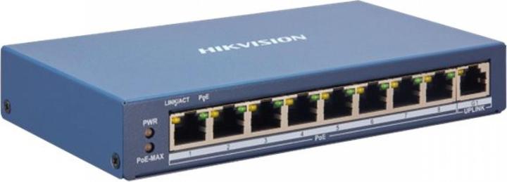 Produktbild Hikvision DS-3E1105P-EI Netzwerk-Switch Fast Ethernet (10/100) Power over Ethernet (PoE) (8 Ports)