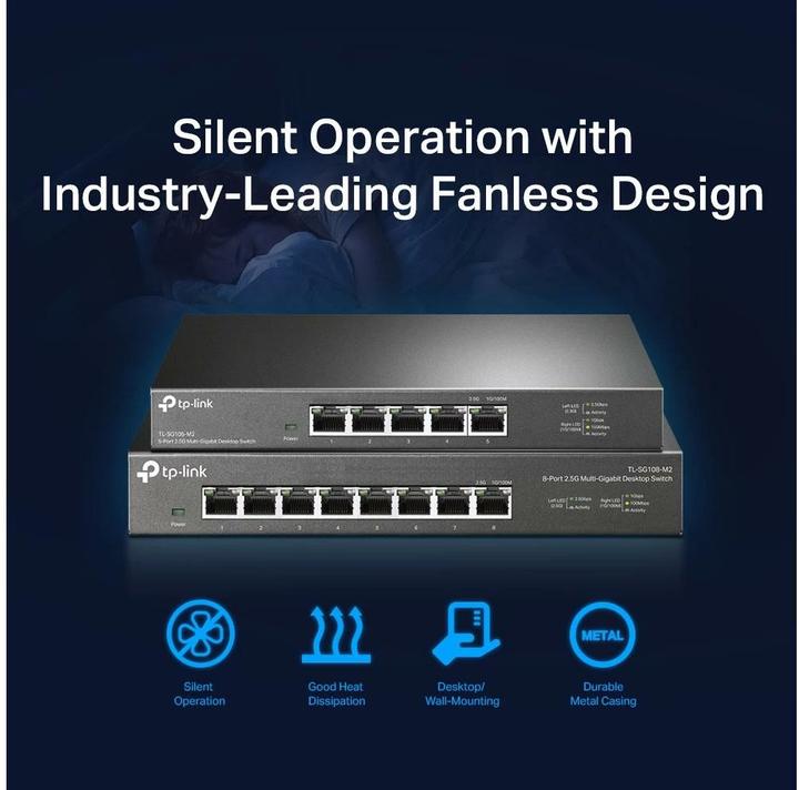 Productafbeelding TP-Link TL-SG105-M2 (5 Havens)