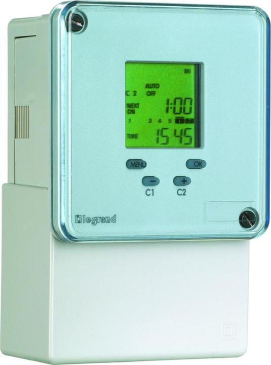 Image du produit Legrand LEG 49682 Horloge digitale 230V MAXIREX D2 encastrement frontal