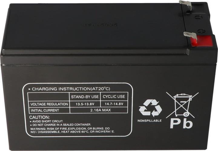 Produktbild Multipower Akku MP7.2-12, VDS Zulassung (12 V, 7.20 Ah)