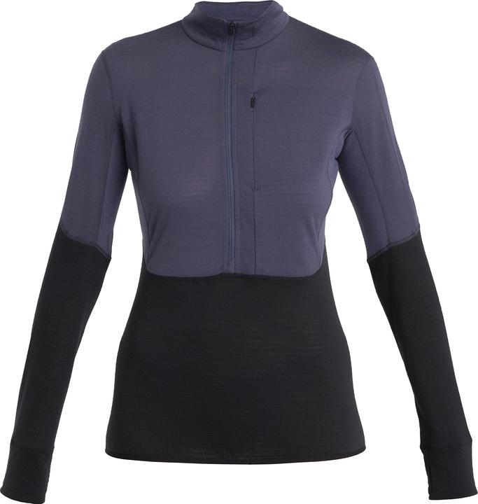 Icebreaker Women Merino 200 Realfleece Descender LS Half Zip (XS)