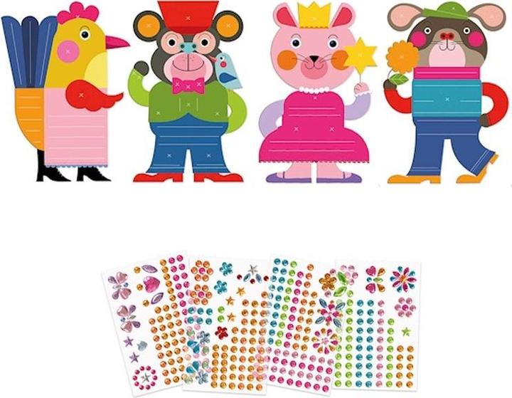 Immagine prodotto Djeco Design con adesivi - glitter
