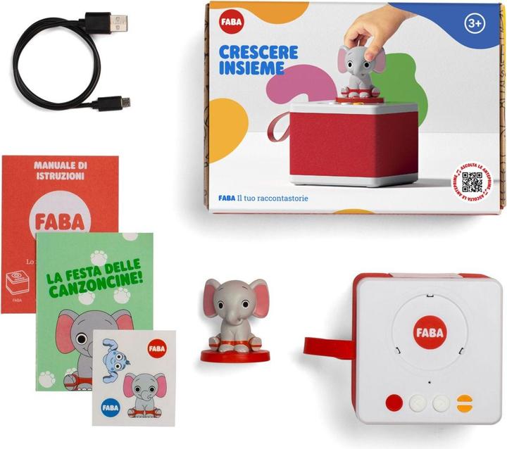 Image du produit Faba - Raccontastorie - Set de départ - Bianco (Italien)